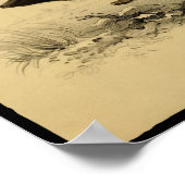  afdruk van het Poster van Egel (Hoek)