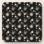 Afdruk van horlogebanden - met steampunk gepatterd bier onderzetter (Voorkant)