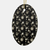 Afdruk van horlogebanden - met steampunk gepatterd keramisch ornament (Links)