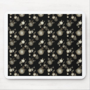 Afdruk van horlogebanden - met steampunk gepatterd muismat