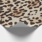 Afdruk van leopard-stijl. cadeaupapier (Hoek)