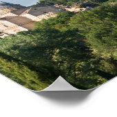 Afdruk van Montepulciano-kathedraal en poster (Hoek)