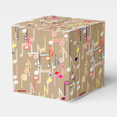 Afdruk van muzieknoten - tauptan, multi bedankdoosjes (Voorkant Zijde)