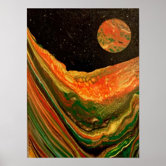 Afdruk van origineel kunstbeeld poster (Voorkant)
