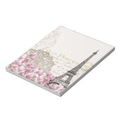 Afdruk van Parijse oogtoren Notitieblok (Linkerzijde)