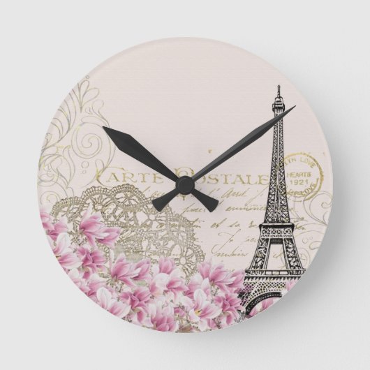 Afdruk van  Parijse oogtoren Ronde Klok (Voorkant)