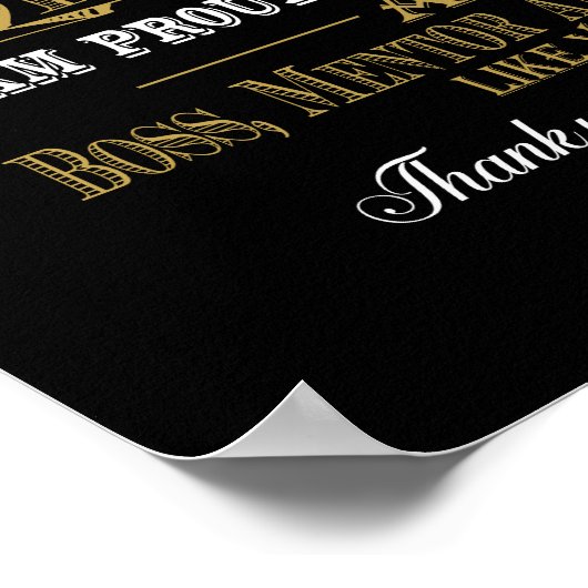 Afdruk van persoonlijk gepensioneerde Posters op d (Hoek)