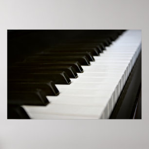 Afdruk van Piano Keys-poster Poster