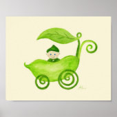 Afdruk van poster met tweet Pea Boy-kunst (Voorkant)