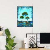 Afdruk van Poster van afsnijderijen vanaf oorspron (Thuiskantoor)