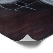 Afdruk van poster van olieverfschilderijen in de v (Hoek)