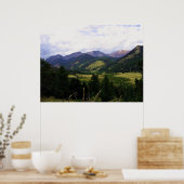 Afdruk van Rocky Mountain National Park Poster (Keuken)