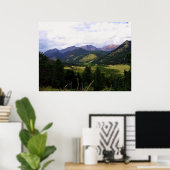 Afdruk van Rocky Mountain National Park Poster (Thuiskantoor)