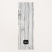 Afdruk van roodgrijs bamboe Monogram Yogamat (Voorkant)