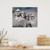 Afdruk van Rushmore-poster monteren Poster (Keuken)