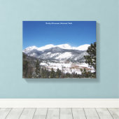 Afdruk van schilderdoek van het nationale park Roc Canvas Afdruk (Insitu (Houten vloer))