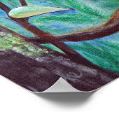 Afdruk van Studio Burke© "Mijn buurman" Poster (Hoek)