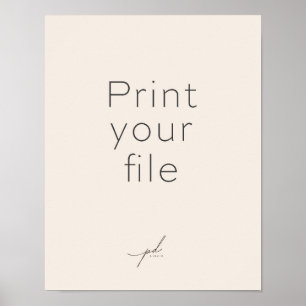 AFDRUK VAN UW BESTAND: Poster of ingelijste poster