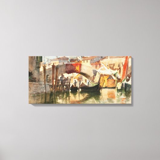 Afdruk van Venetië van Roussoff Canvas Afdruk (Voorkant)