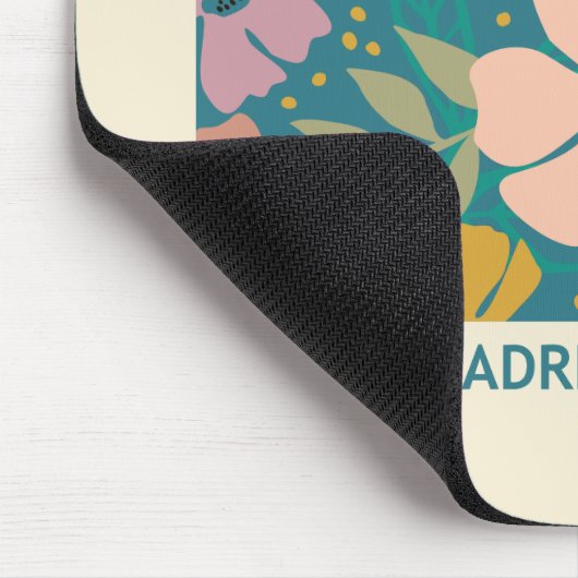 Afdruk van ventilatormarkt Madrid Muismat (Hoek)