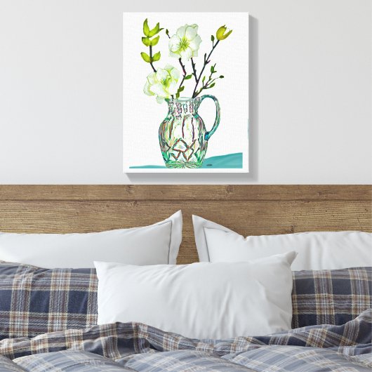 Afdruk van verrekend canvas (Insitu (Slaapkamer))