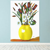 Afdruk van verrekend canvas (Insitu (Houten vloer))