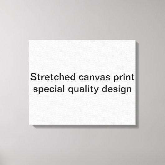 Afdruk van verrekend canvas (Voorkant)