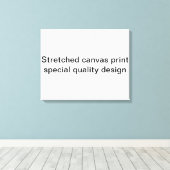 Afdruk van verrekend canvas (Insitu (Houten vloer))