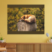 Afdruk van verrekend wandcanvas canvas afdruk (Insitu (Woonkamer))