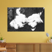 afdruk van vloeiend canvas (Insitu (Woonkamer))