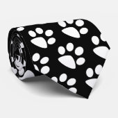 Afdruk van voetjes. AANPASSING Afgedrukte achtergr Stropdas (Opgerold)