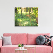 Afdruk van Whitetail hertencanvas Canvas Afdruk (Insitu (Woonkamer))