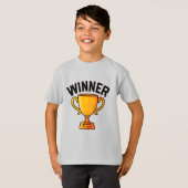 afdruk van winnaar t-shirt (Voorkant volledig)