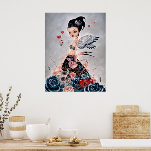 Afdruk verloren zielen poster (Keuken)