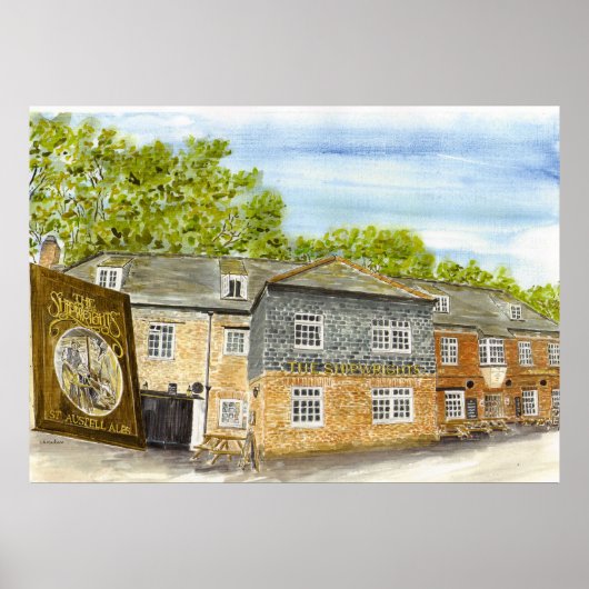 Afdruk 'Verzendrechten' Poster (Voorkant)