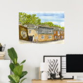 Afdruk 'Verzendrechten' Poster (Thuiskantoor)