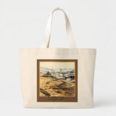 Afdruk voor evolutie grote tote bag (Voorkant)