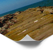 Afdruk vuurtoren Huron Poster (Hoek)