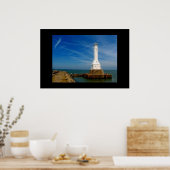 Afdruk vuurtoren Huron Poster (Keuken)