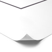 Afdruk  wandbloem poster (Hoek)