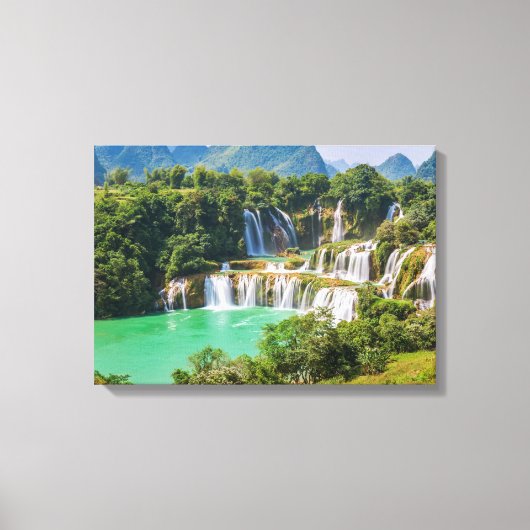 Afdruk watervalcanvas canvas afdruk (Voorkant)