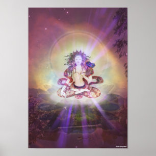 Afdruk "White Tara" Poster