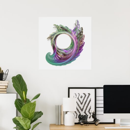 Afdruk Winkelen Poster (Thuiskantoor)