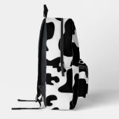 Afdruk zwart-wit Koe Bedrukte Rugzak (Links)