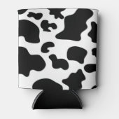 Afdruk zwart-wit Koe Blikjeskoeler (Voorkant)