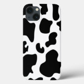 Afdruk zwart-wit Koe Case-Mate iPhone Case (Achterkant)
