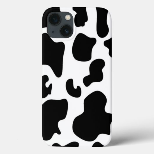 Afdruk zwart-wit Koe Case-Mate iPhone Case (Achterkant)