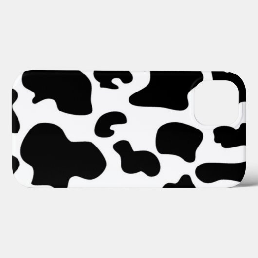 Afdruk zwart-wit Koe Case-Mate iPhone Case (Achterkant (horizontaal))