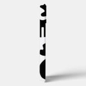 Afdruk zwart-wit Koe Case-Mate iPhone Case (Achterkant / Rechts)