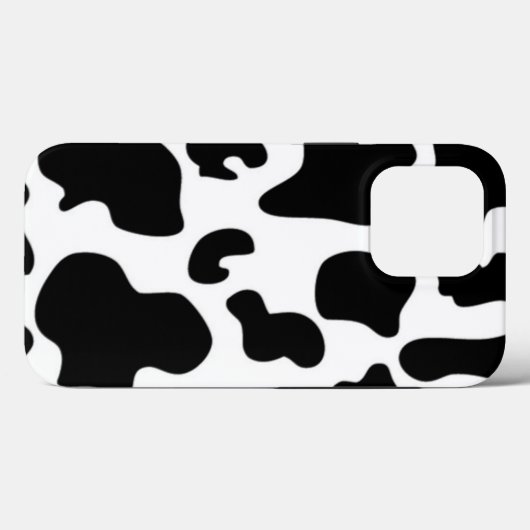 Afdruk zwart-wit Koe Case-Mate iPhone Case (Achterkant (horizontaal))